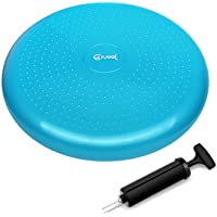 Hivool Cojín de Equilibrio- Disco de Equilibrio para Fitness- Yoga- Ejercicios de Espalda- Fisioterapia Asiento inquieto…